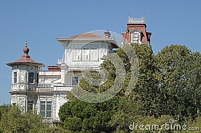 Ragip Pa?a Mansion in Istanbul City Editorial Stock Photo